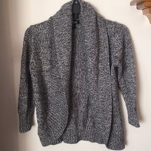 Black / Gray / White cardigan